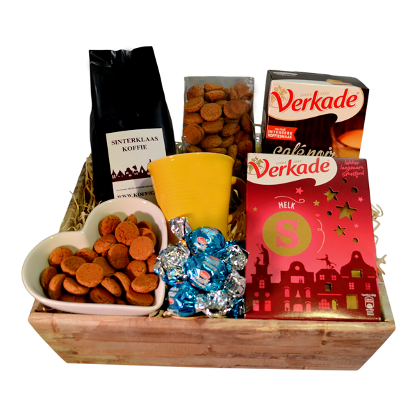 Sinterklaas cadeau met koffie